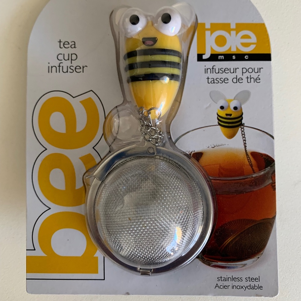 Joie MSC Bee Tea Cup Infuser – Stainless Steel, New in Package